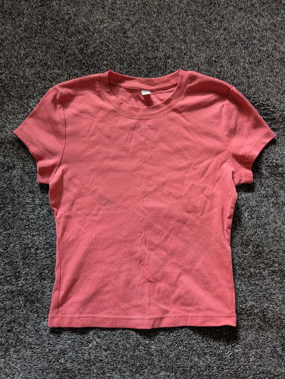 UNIQLO Mini Short-Sleeve T-Shirt in Pink